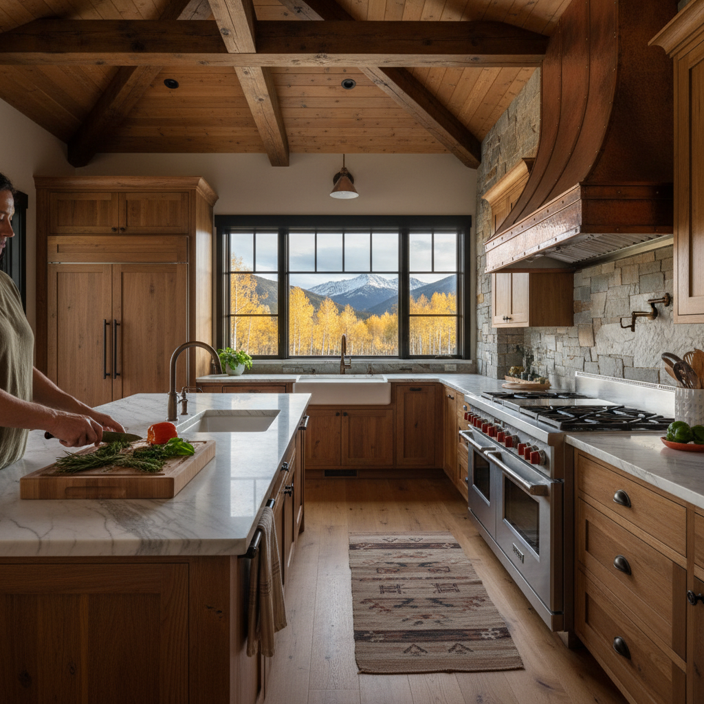 Premium kitchen appliances in Littleton home